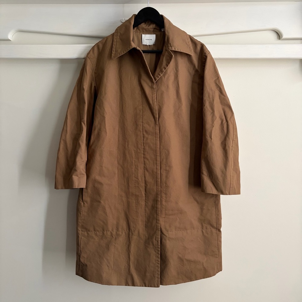 Vince Brown Trench Coat